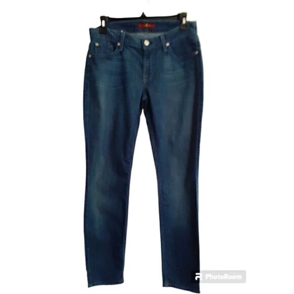 7 For All Mankind Straight Leg Jean's RN# 115561 CA# 56266 Excellent Condition - Picture 1 of 4